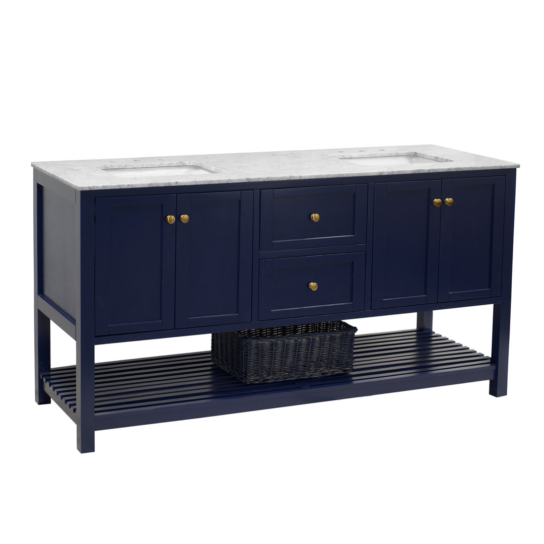 Binne 72" Double Bathroom Vanity Set